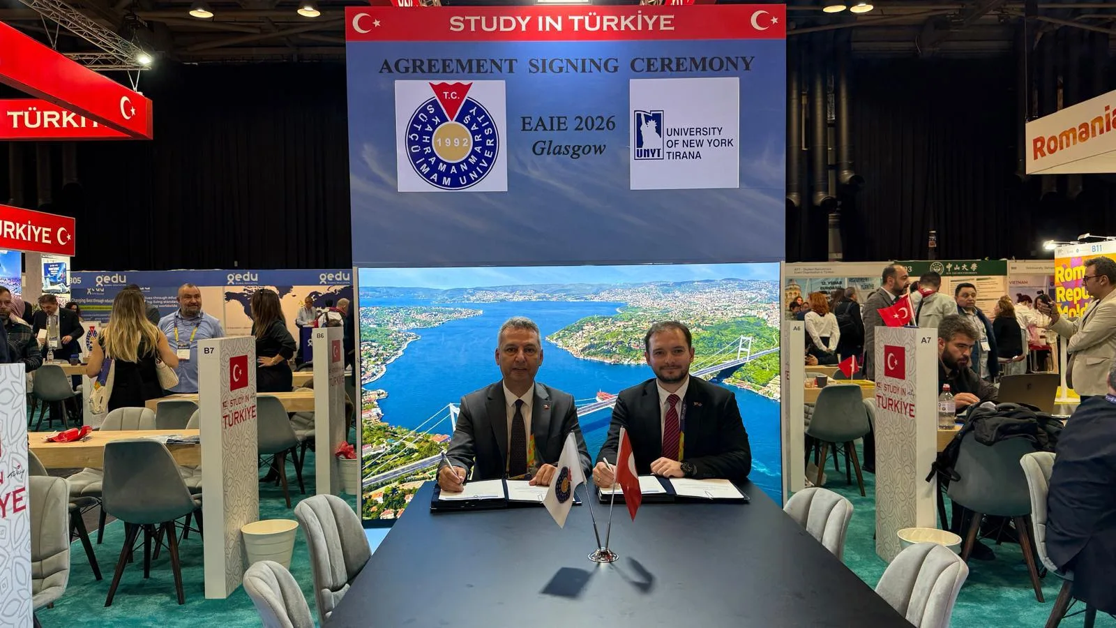 Ksü’nün akademik ağı küreselleşiyor: glasgow’da 4 kıtayla dev anlaşma!