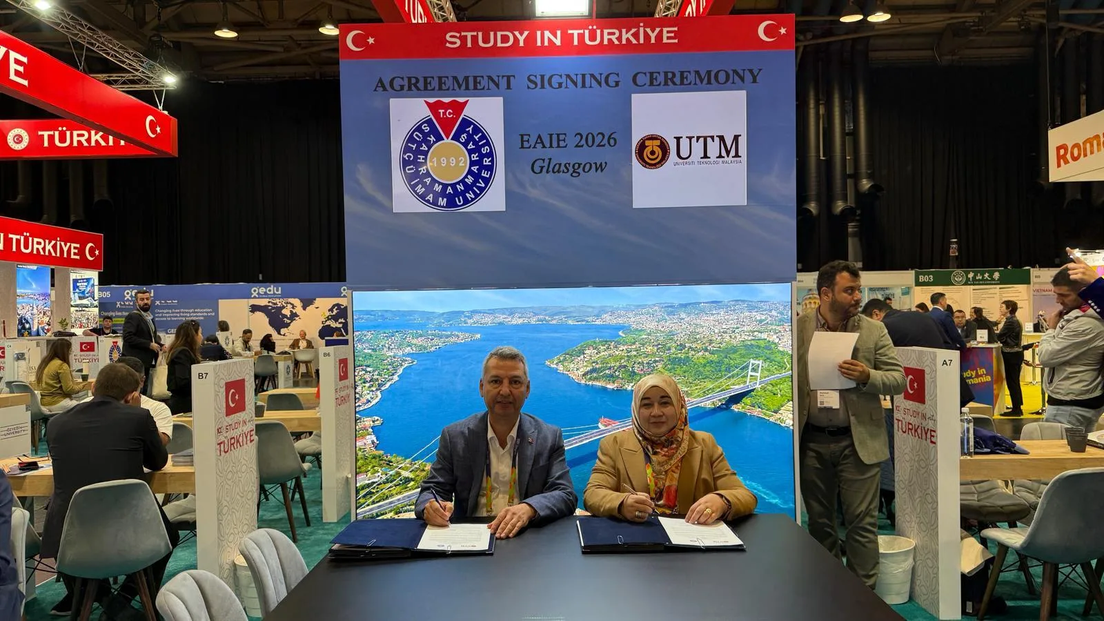 Ksü’nün akademik ağı küreselleşiyor: glasgow’da 4 kıtayla dev anlaşma!