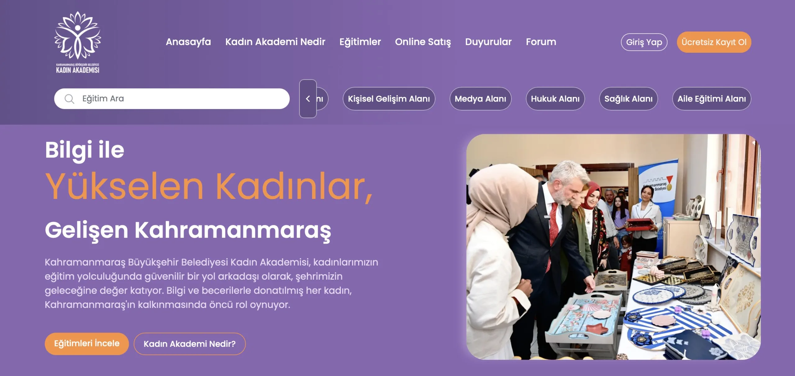 Başkan görgel öncülüğünde kadın i̇stihdamına dev katkı: kahraman kadın akademisi