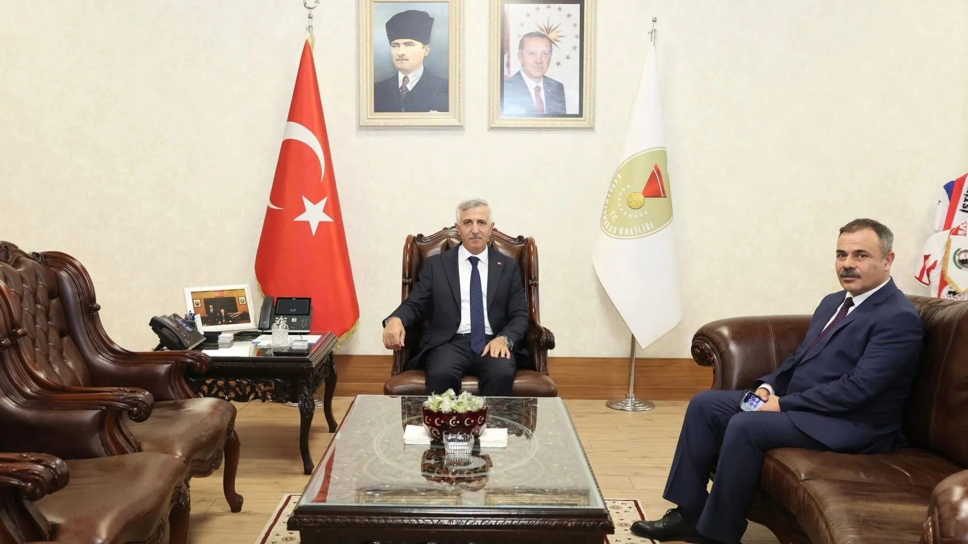 Göreve Başladı: İlk Ziyaret Vali’ye!