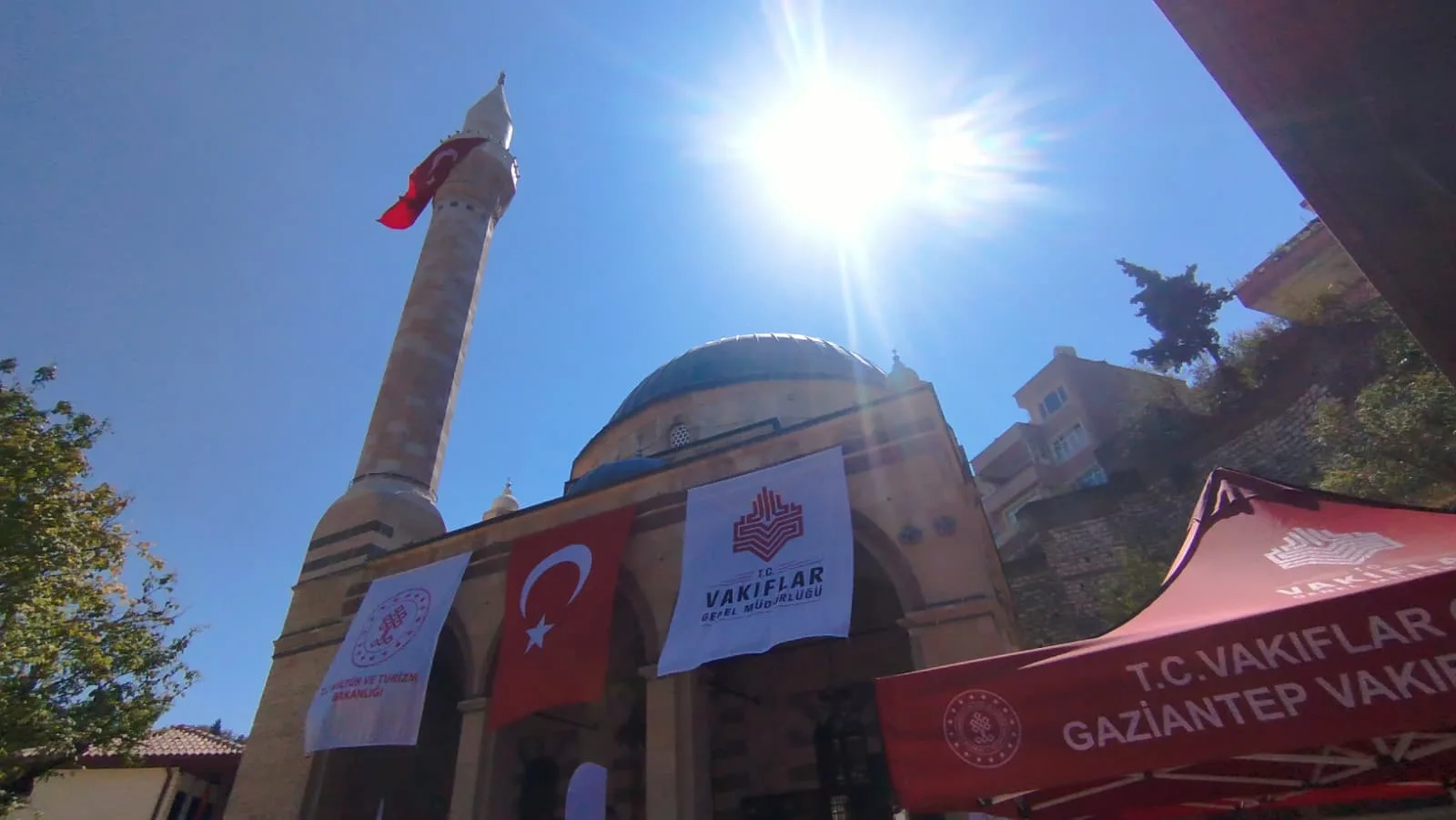 Kahramanmaraş’ın tarihi camileri açıldı!