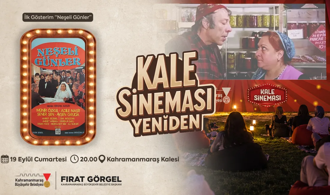 Kahramanmaraş Büyükşehir Belediyesi, kentin simge yapılarından Tarihi Kahramanmaraş Kalesi’nde “Kale
