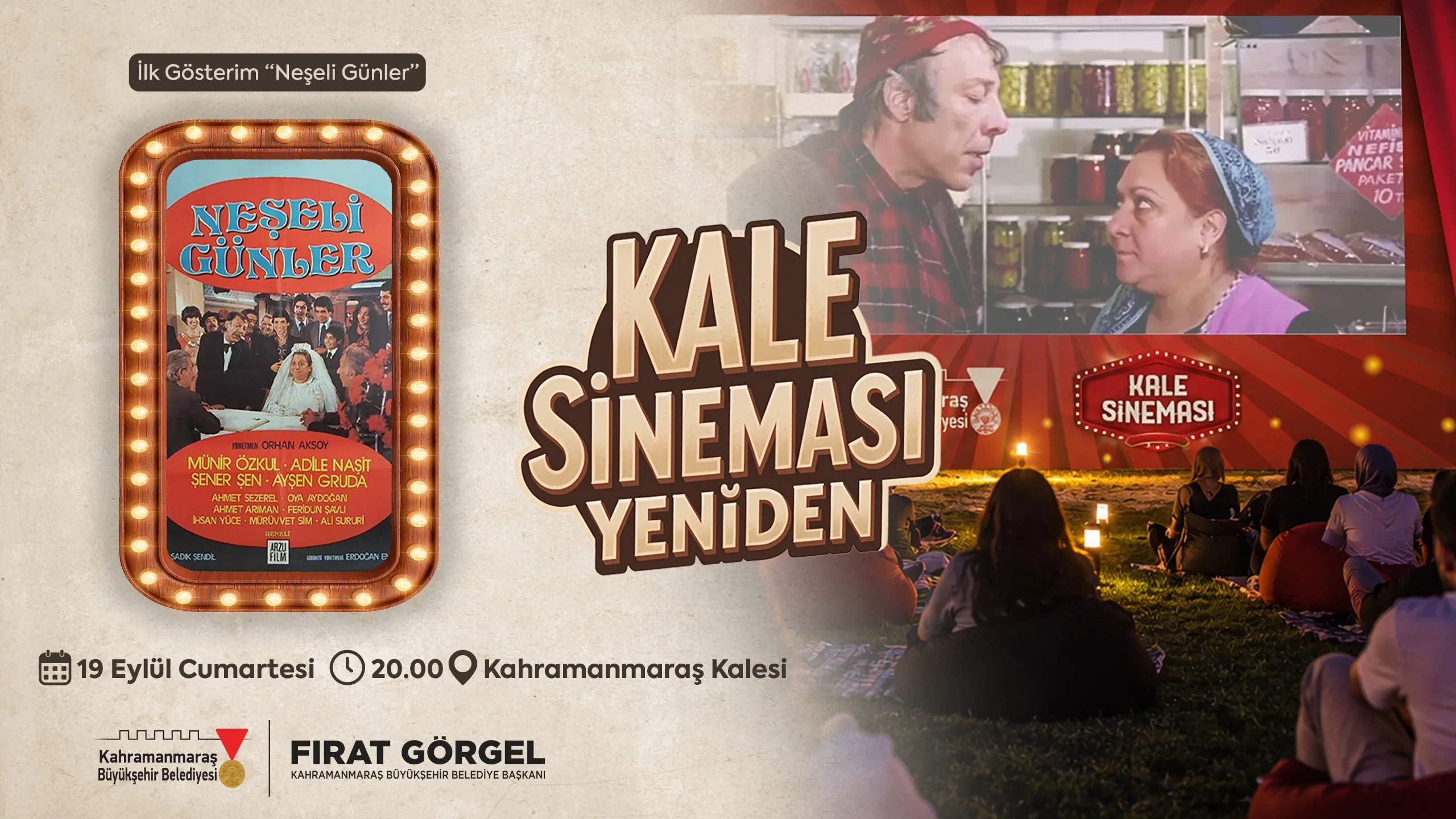 Kahramanmaraş Büyükşehir Belediyesi, kentin simge yapılarından Tarihi Kahramanmaraş Kalesi’nde “Kale