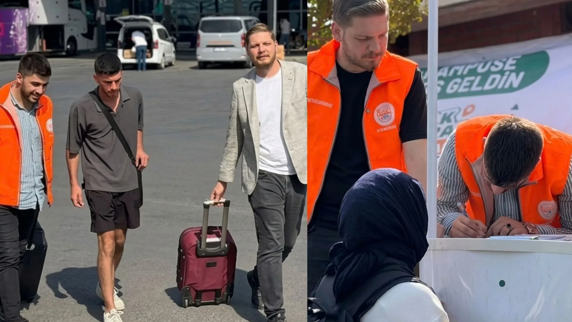 ÜNİAK ve AK Parti Kahramanmaraş İl Gençlik Kolları, kente gelen