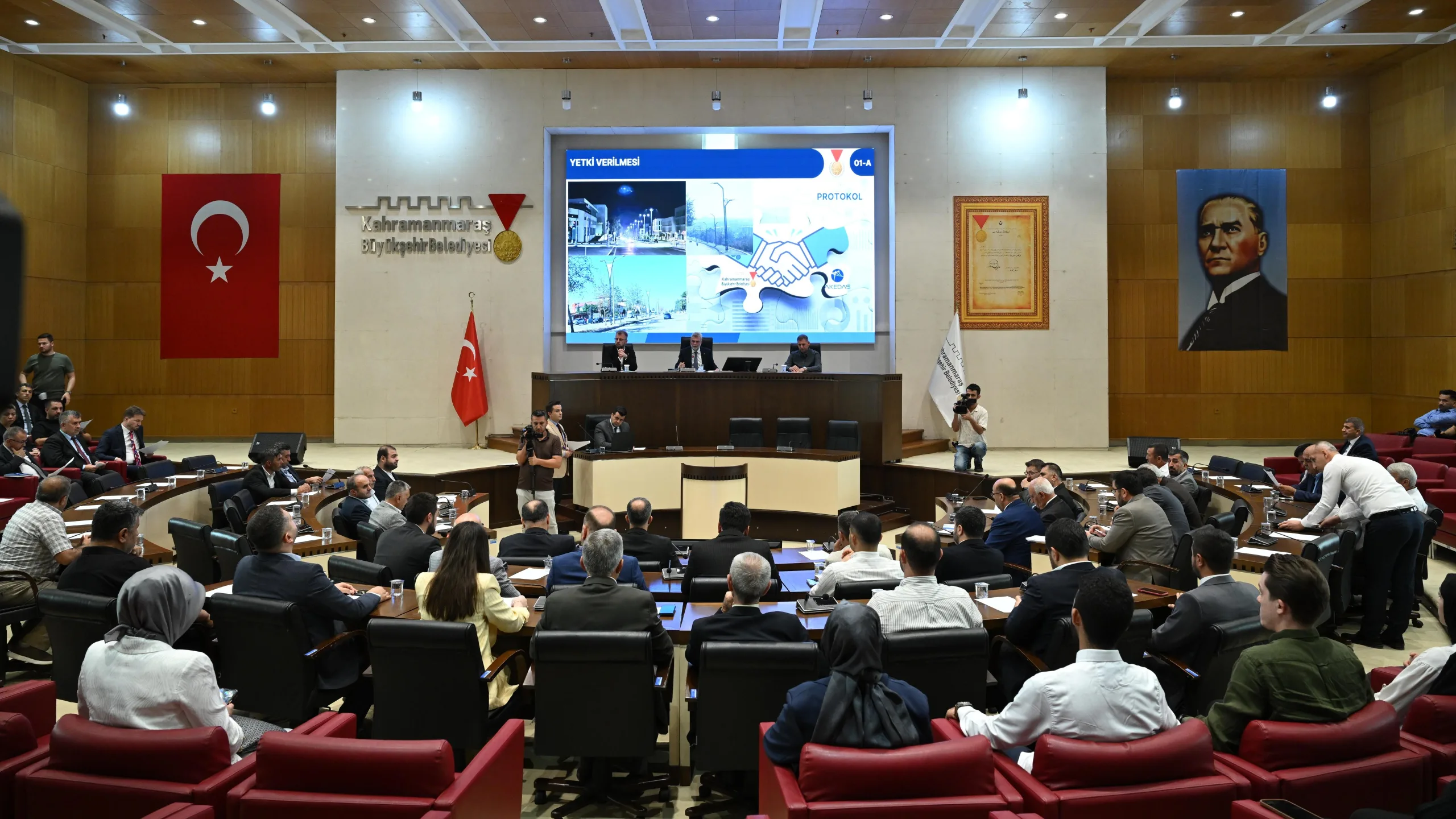 Büyükşehir meclisi eylül ayı oturumunu gerçekleştirdi