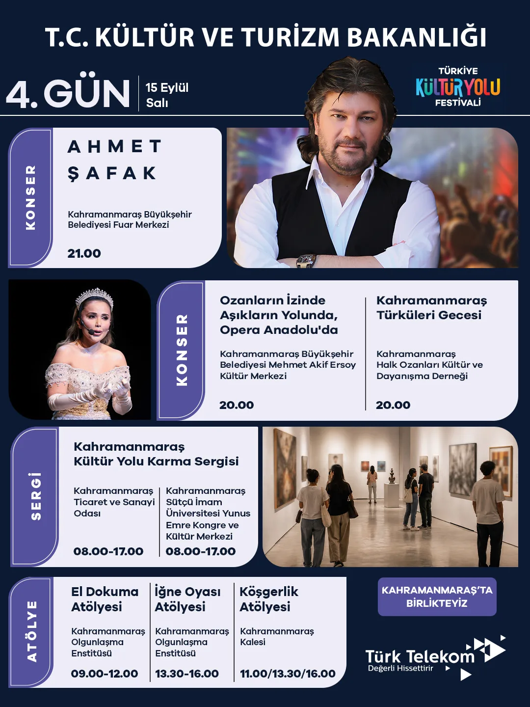 Kahramanmaraş i̇lk kez ev sahipliği yapıyor: kültür yolu festivali başlıyor!