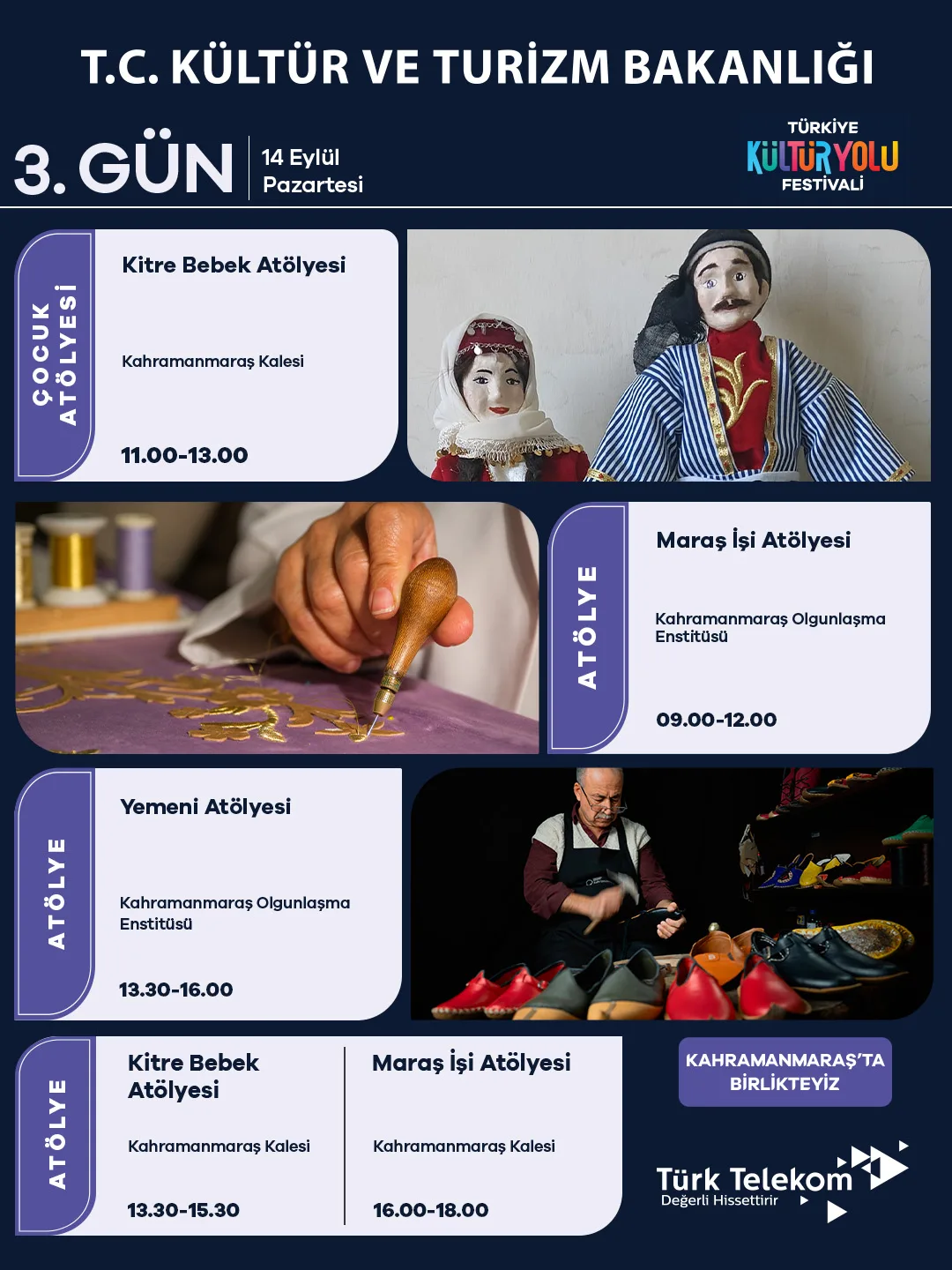 Kahramanmaraş i̇lk kez ev sahipliği yapıyor: kültür yolu festivali başlıyor! Kahramanmaraş i̇lk kez ev sahipliği yapıyor: kültür yolu festivali başlıyor!