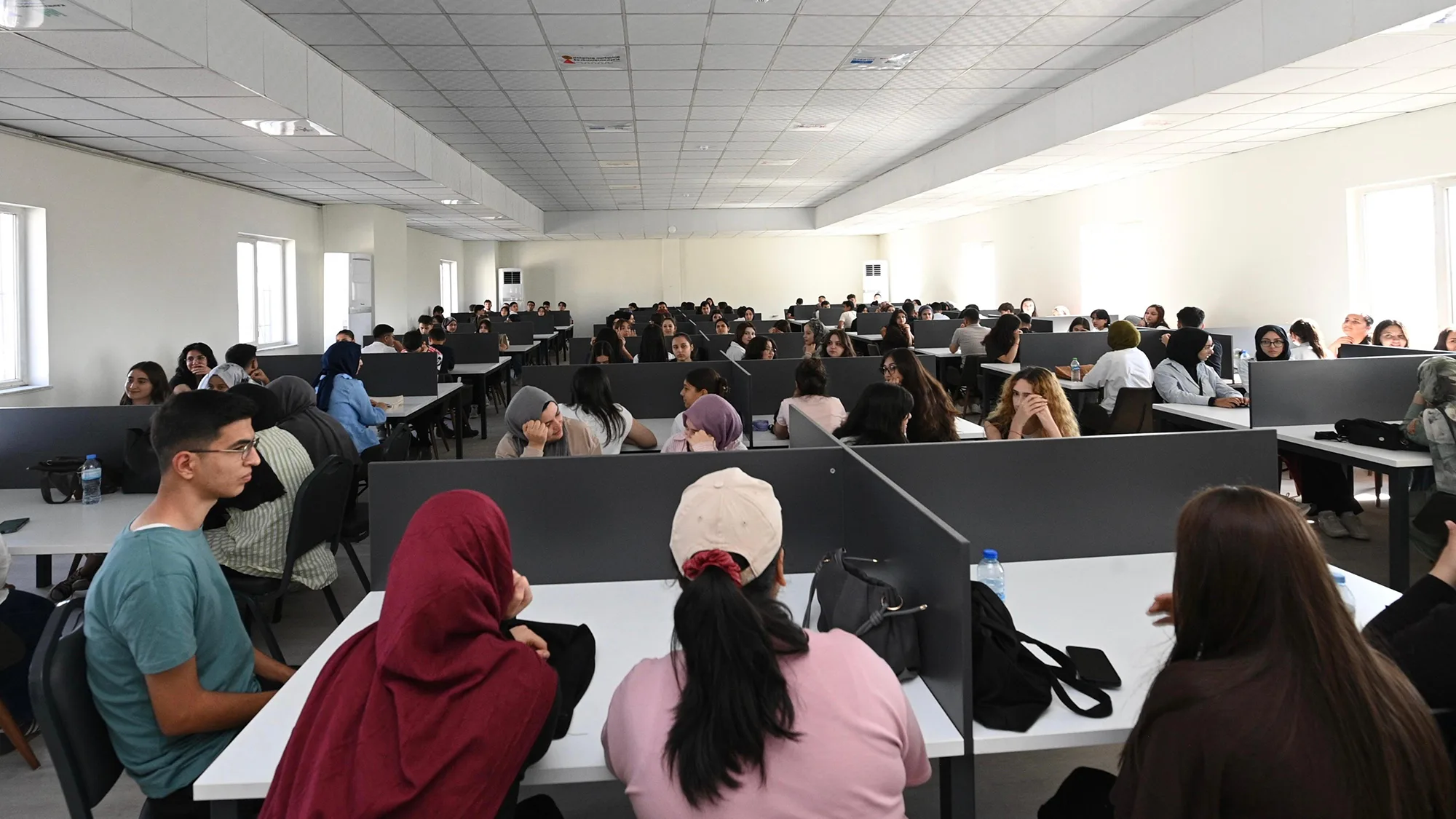 Pusula maraş’ta sınav heyecanı başladı