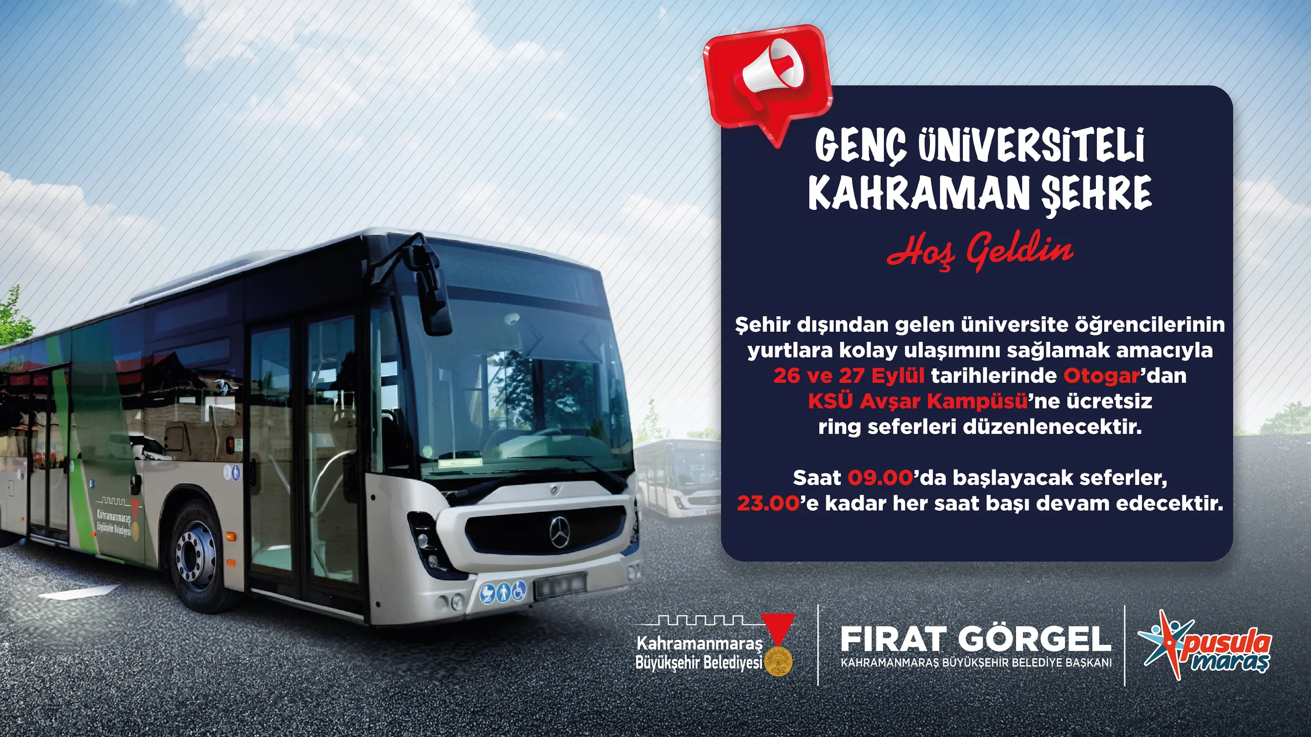 Büyükşehir’den öğrencilere büyük destek!