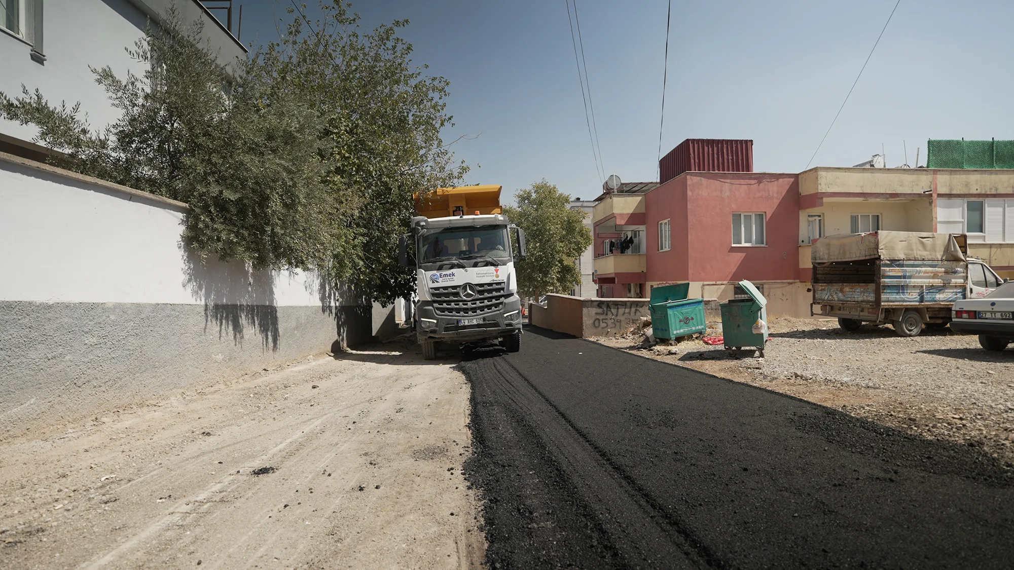 Dulkadiroğlu’nda okul yolları büyükşehir ile yenileniyor