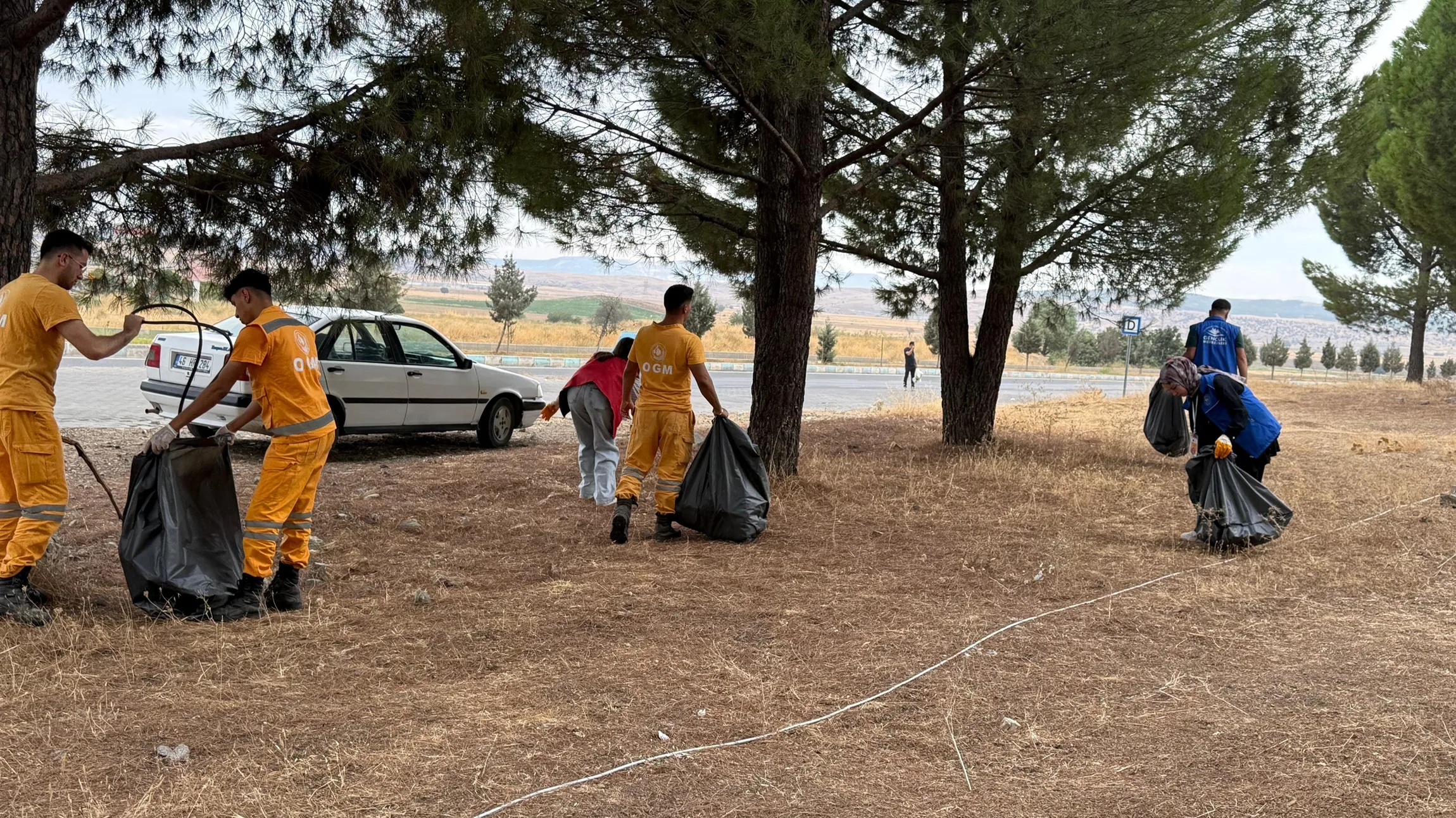 Kapıçam tabiat parkı’nda çevre temizliği