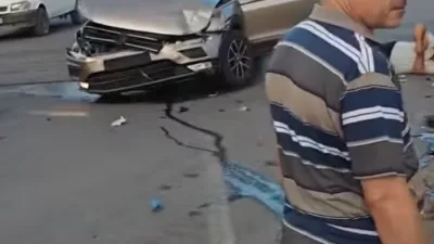 Kahramanmaraş’ta sabah saatlerinde Büyükşehir Belediyesi önündeki kavşakta trafik ışıklarının yanmaması