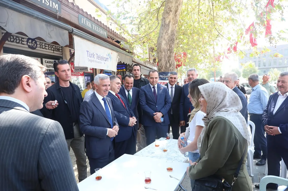 Vali ünlüer esnafın taleplerini dinledi!