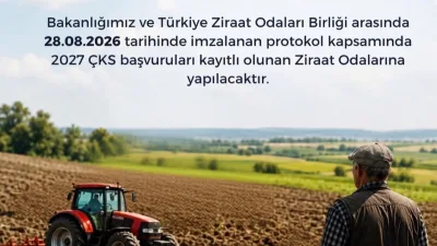 Andırın’da 2027 üretim yılı Çiftçi Kayıt Sistemi (ÇKS) başvuruları 1