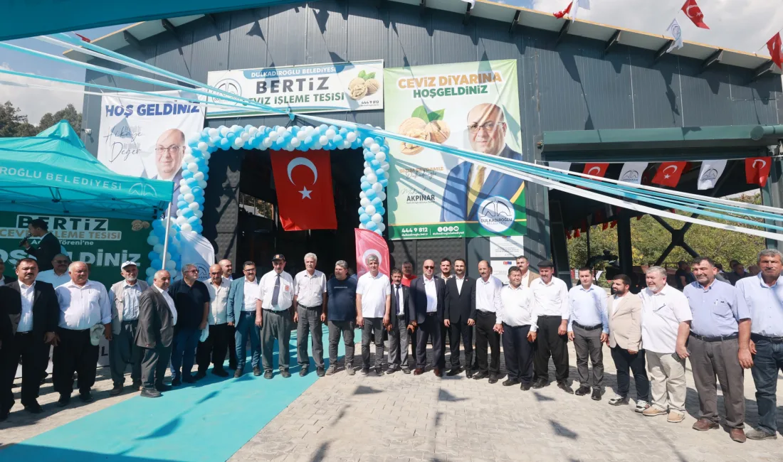 Dulkadiroğlu Belediyesi, Bertiz bölgesinin tarımsal üretim gücünü artırmaya ve bölge