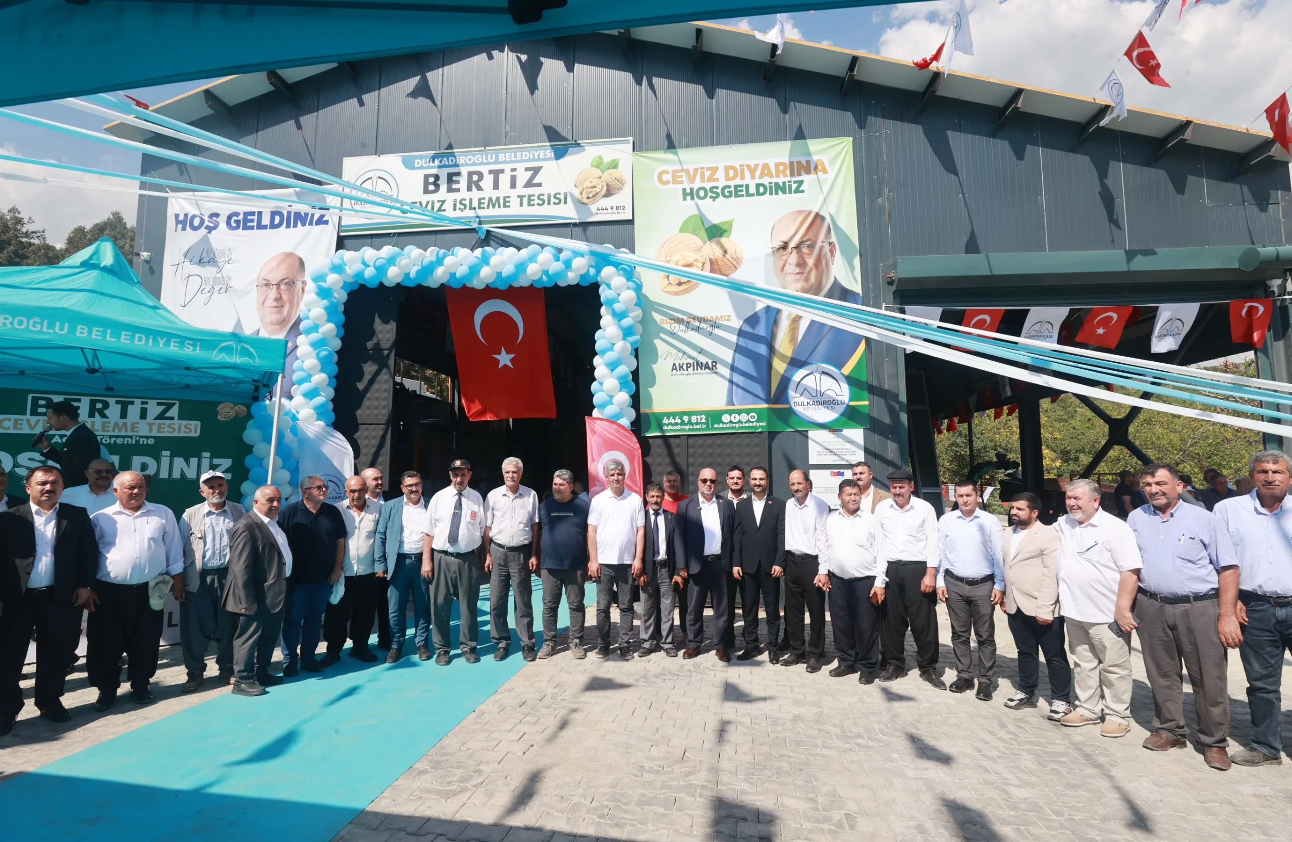 Bertiz’de Üretime ve Sosyal Yaşama İki Önemli Yatırım