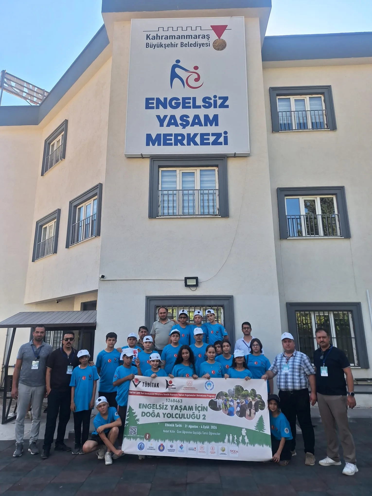 Kahramanmaraş'ta doğayla engelsiz eğitim