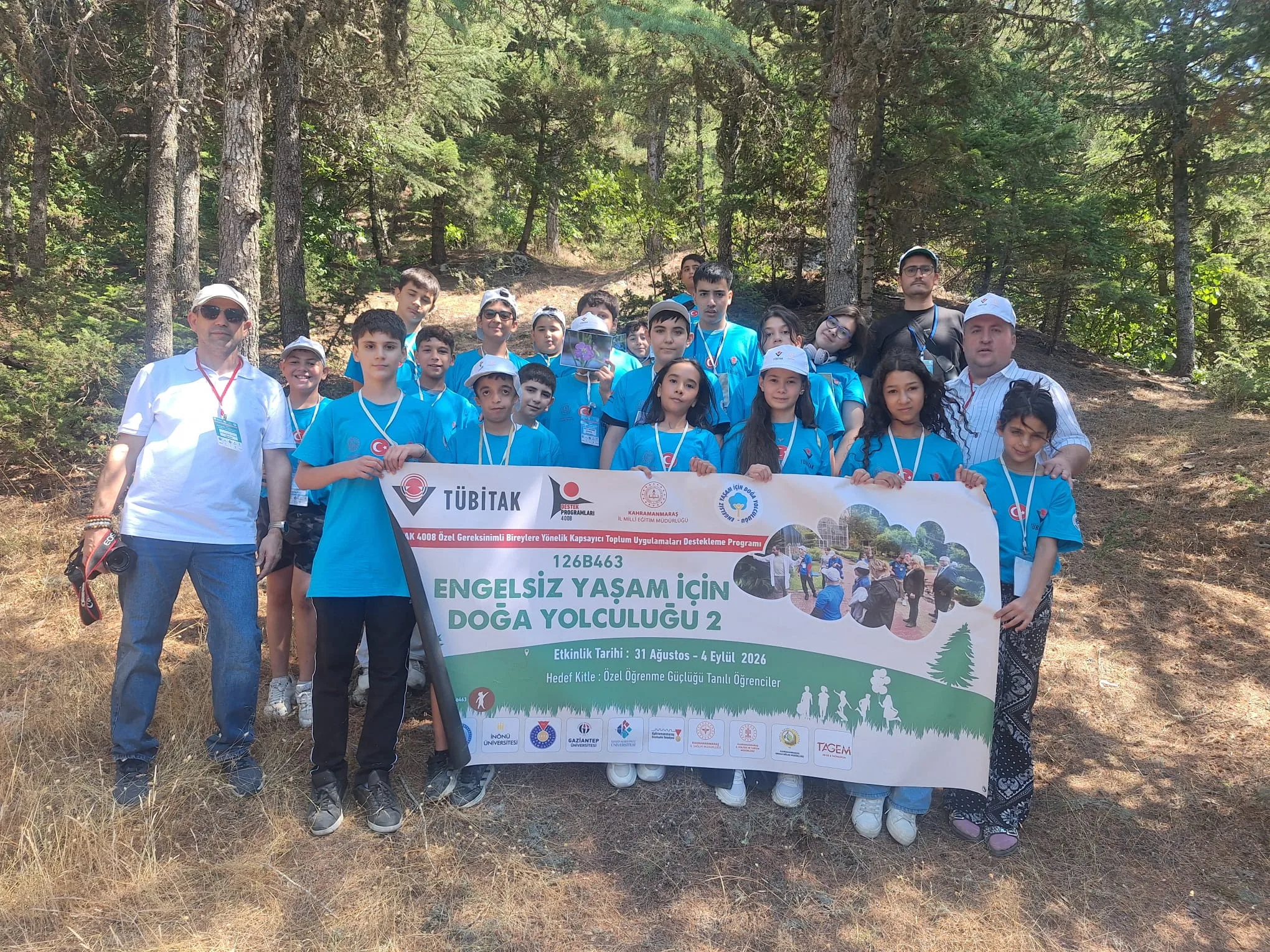 Kahramanmaraş'ta doğayla engelsiz eğitim