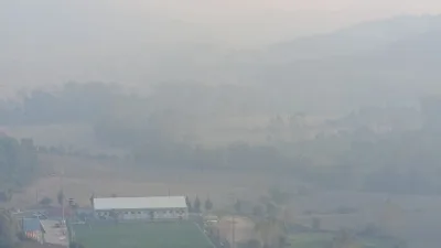 Kahramanmaraş’ın Andırın ilçesinde Çukurova ve Kadirli bölgesinde yakılan anızlardan yükselen