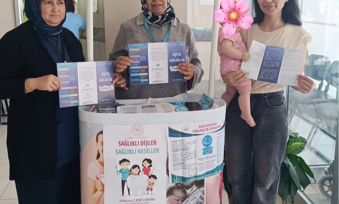 Toplum sağlığını ve sağlık okuryazarlığını güçlendirmeyi hedefleyen İlçe Sağlık Müdürlüğü,