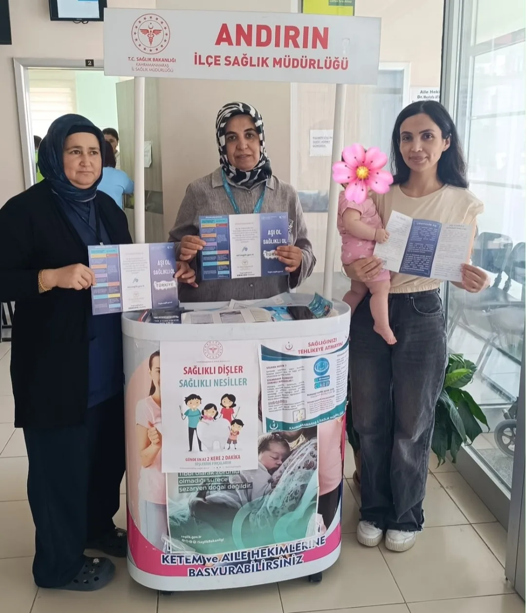 Toplum sağlığını ve sağlık okuryazarlığını güçlendirmeyi hedefleyen İlçe Sağlık Müdürlüğü,