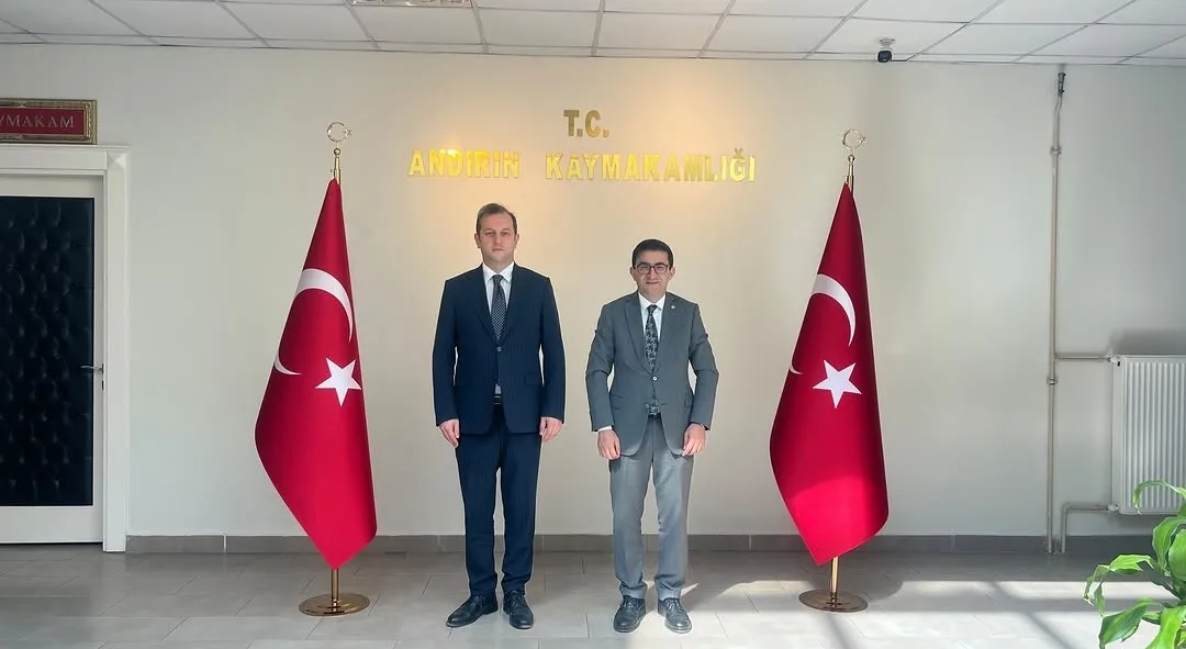 Andırın'da üst düzey temaslar: i̇lçede önemli görüşme