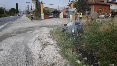 Kahramanmaraş ziyaretinin ardından Çorum’a dönen sürücünün direksiyon hakimiyetini kaybetmesi sonucu
