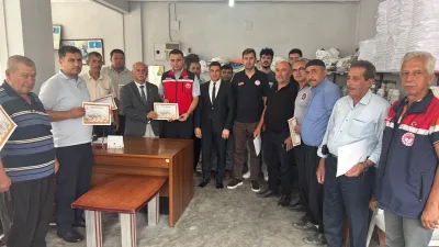 Osmaniye’de arı yetiştiriciliğinin geleceği için dev adım adıldı. 20 genç