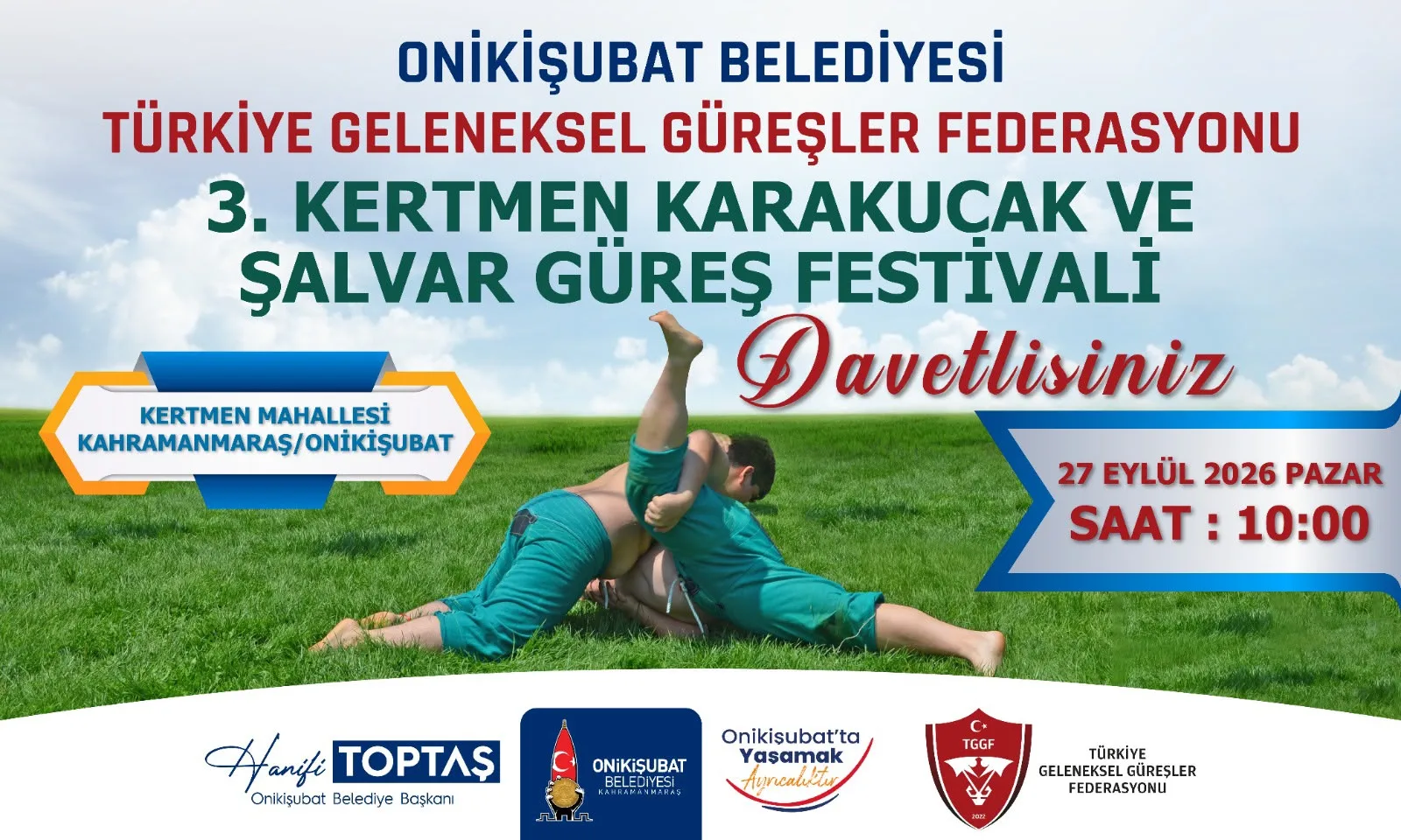 Kertmen’de Er Meydanı Kuruluyor! Kertmen’de Er Meydanı Kuruluyor!