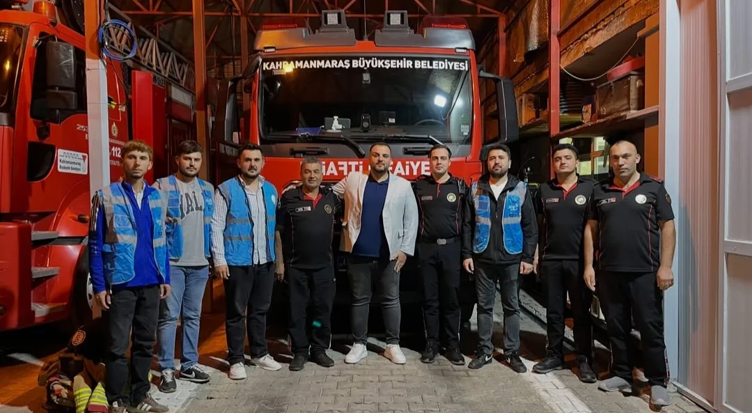 AK Parti Andırın İlçe Gençlik Kolları, İtfaiyeciler Haftası dolayısıyla ilçede