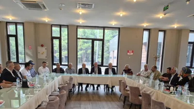 Kahramanmaraş İl Hakem Kurulu Başkanı Ali Aytemiz ve kurul üyeleri,