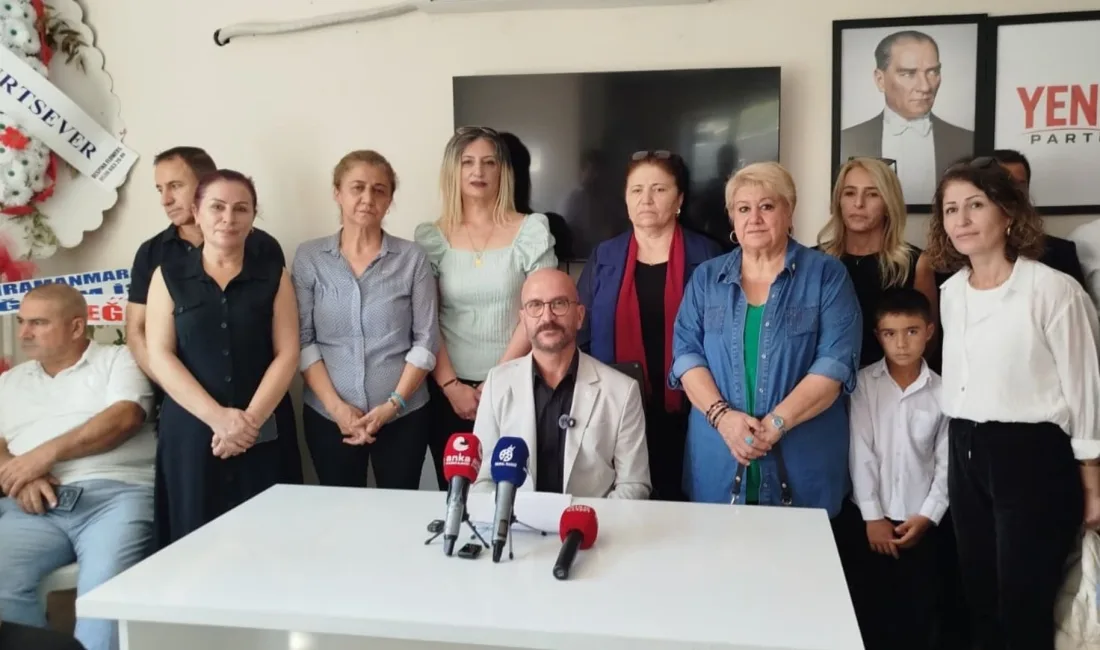 Yeni Parti Dulkadiroğlu Kurucu İlçe Başkanı İbrahim Demircioğlu, yapılacak olan