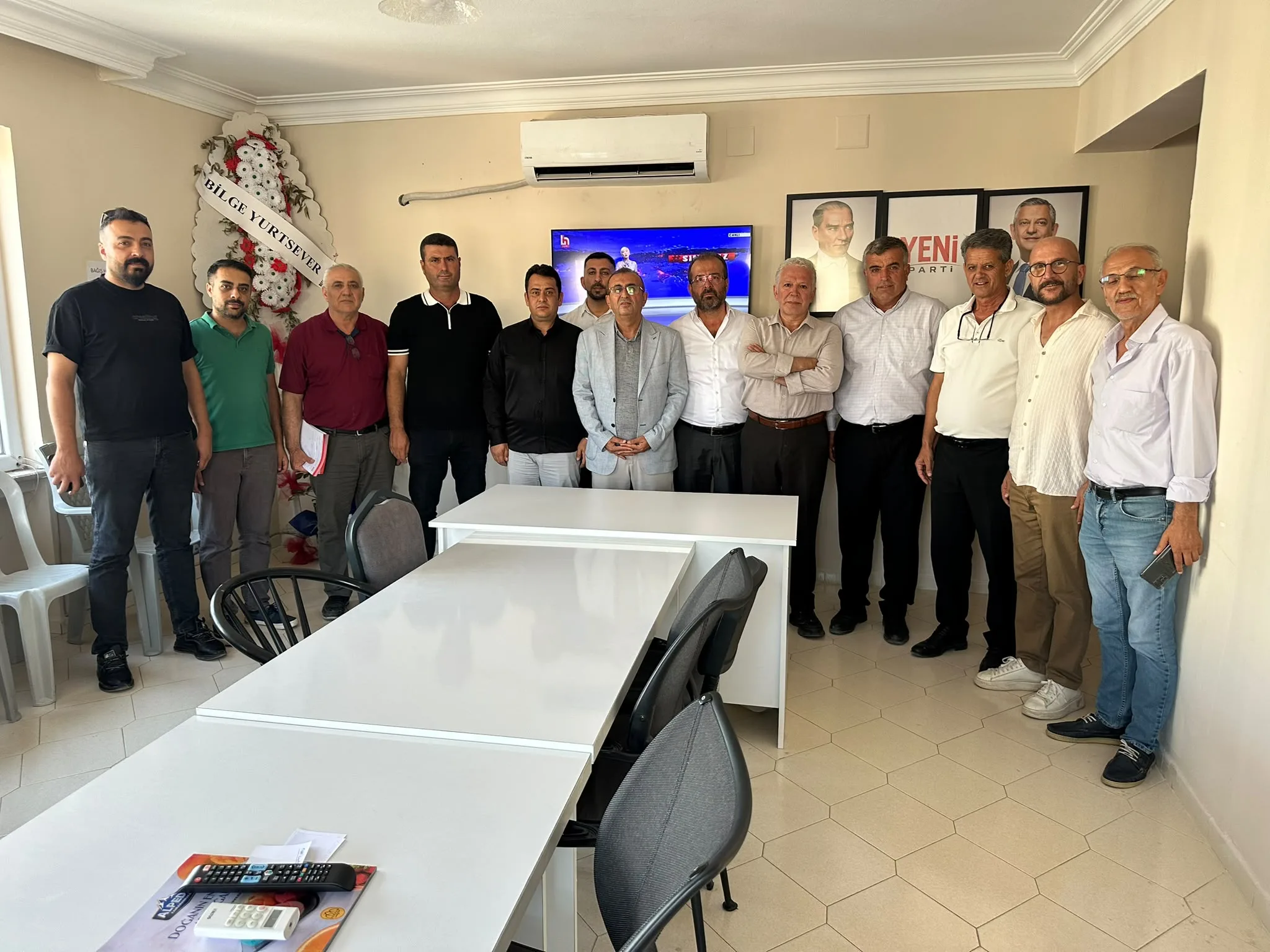 Kahramanmaraş Yeni Parti’de kongre hazırlıkları start aldı. 11 ilçe başkanı,