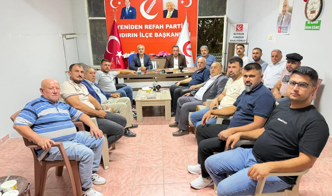 Yeniden Refah Andırın İlçe Teşkilatı’nda istişare toplantısı gerçekleştirildi.
