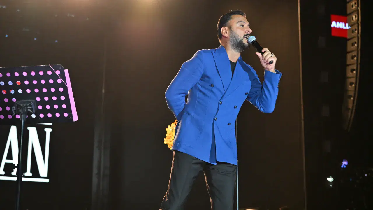 Kültür yolu festivali’nde alişan sahne aldı