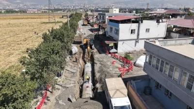 KASKİ, Kahramanmaraş genelinde yürüttüğü altyapı yenileme hamlesi kapsamında Sümer Mahallesi