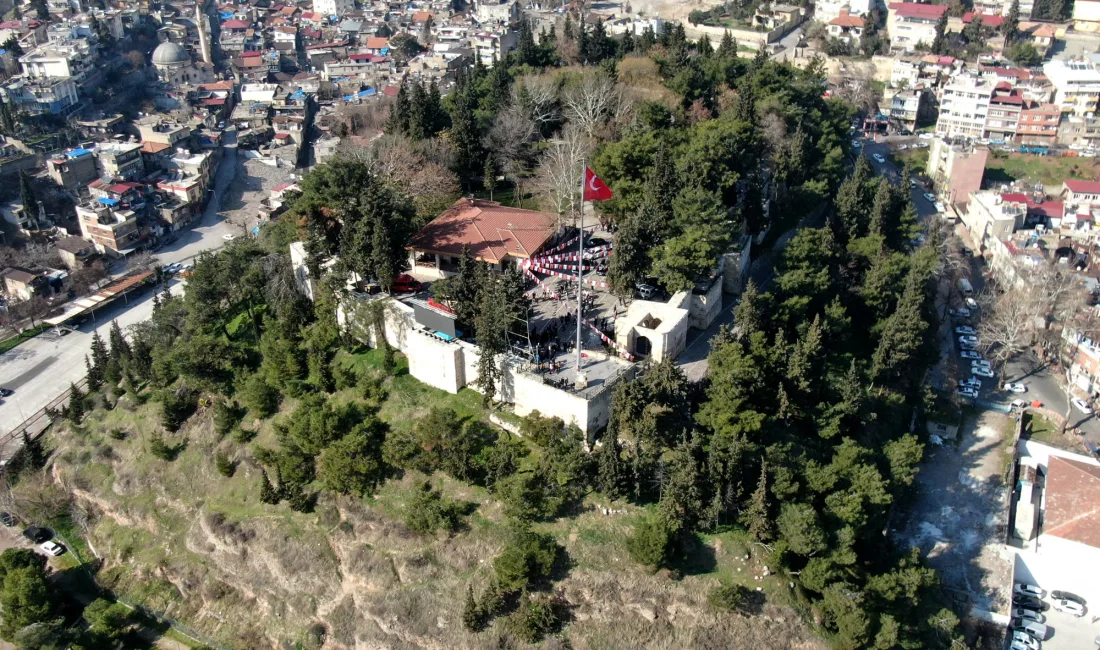 Kahramanmaraş Kalesi, Kültür ve Turizm Bakanı Mehmet Nuri Ersoy’un katılımıyla