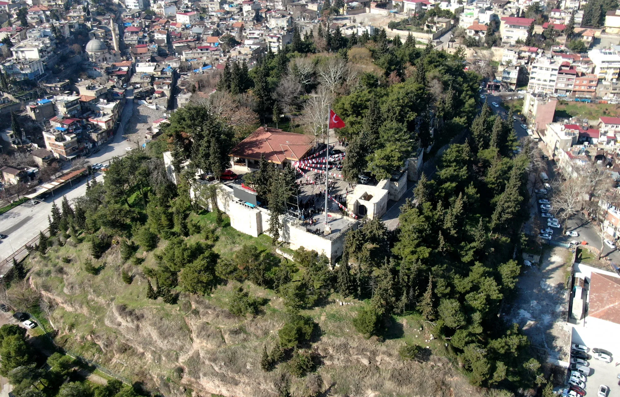 Kahramanmaraş Kalesi, Kültür ve Turizm Bakanı Mehmet Nuri Ersoy’un katılımıyla