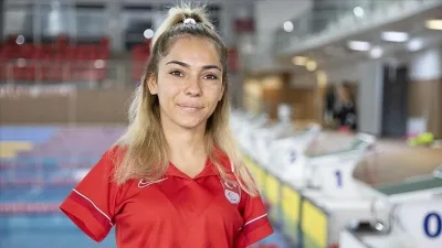 Kocaeli’de düzenlenen Para Yüzme Avrupa Şampiyonası’nda mücadele eden Kahramanmaraşlı milli