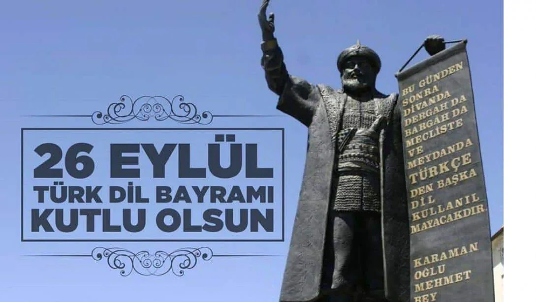 Kahramanmaraş Valiliği, Türk Dil Bayramı dolayısıyla resmi sosyal medya hesabından