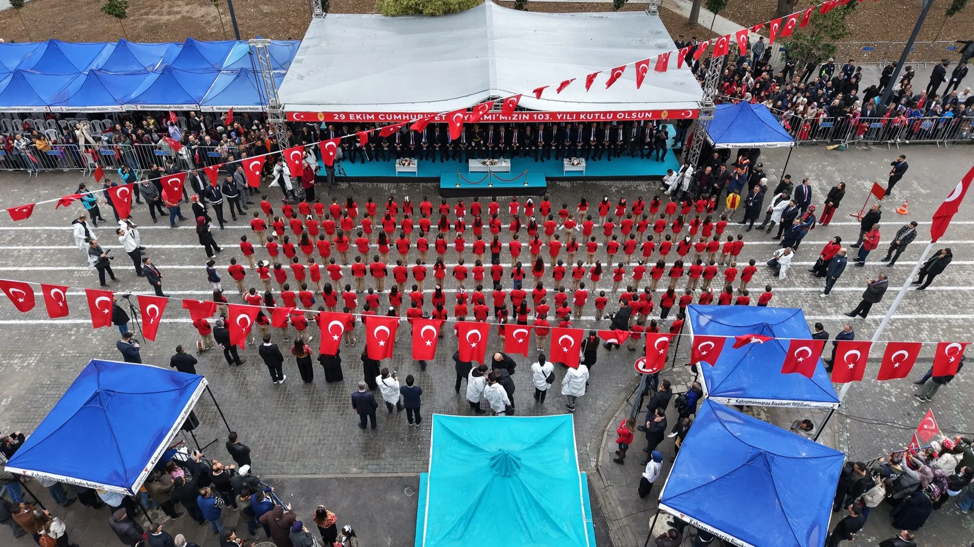 Cumhuriyet’in 103. Yılında coşku ve gurur tavan yaptı!
