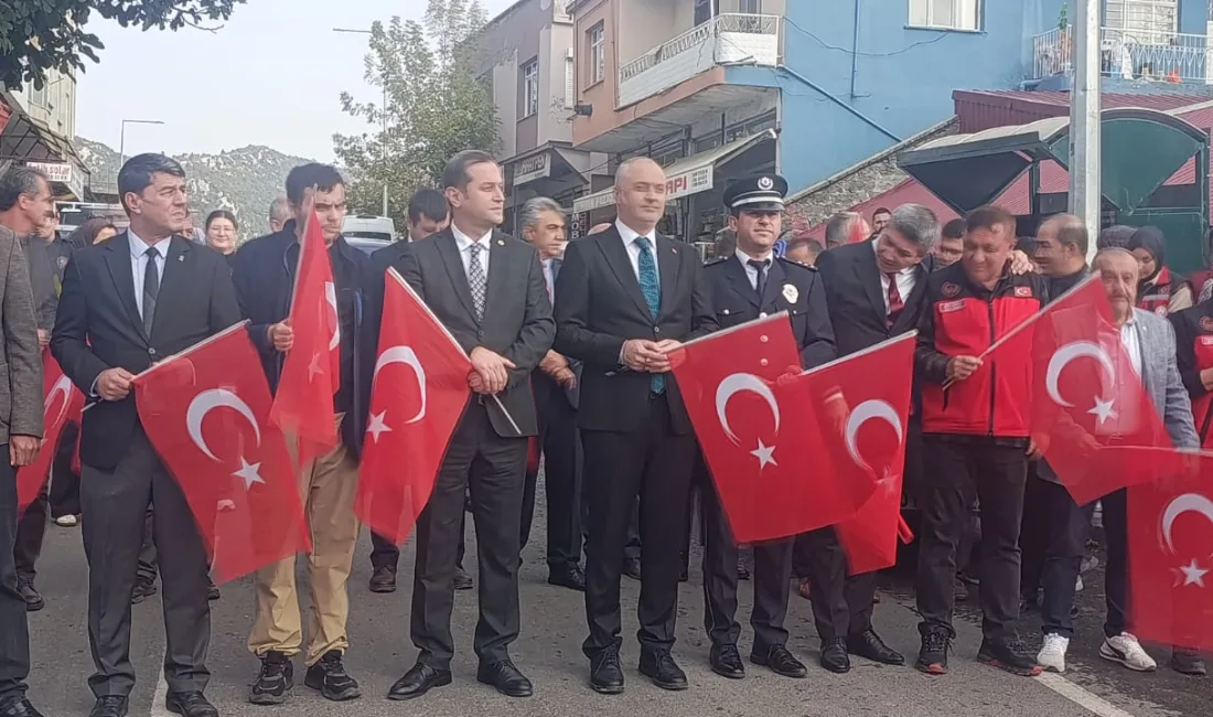 Kahramanmaraş’ın Andırın ilçesinde 29 Ekim Cumhuriyet Bayramı kutlamaları kapsamında düzenlenen