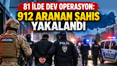 Emniyet, Jandarma ve Sahil Güvenlik ekiplerinin 81 ilde eş zamanlı