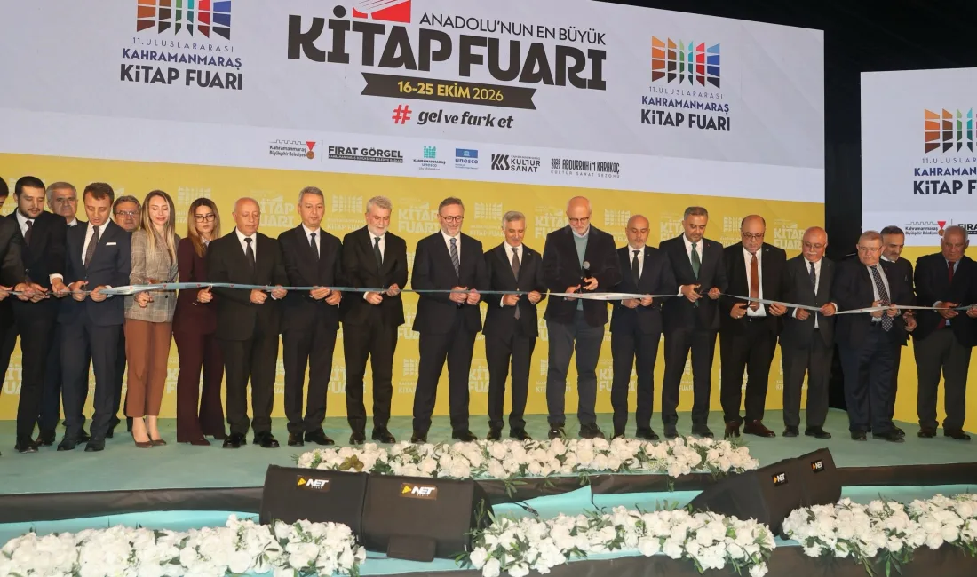 Kahramanmaraş Büyükşehir Belediyesi tarafından düzenlenen 11. Uluslararası Kahramanmaraş Kitap Fuarı