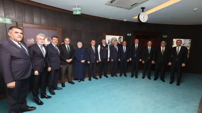 AK Parti Kahramanmaraş heyeti, başkent Ankara’da İçişleri Bakanı Mustafa Çiftçiyi