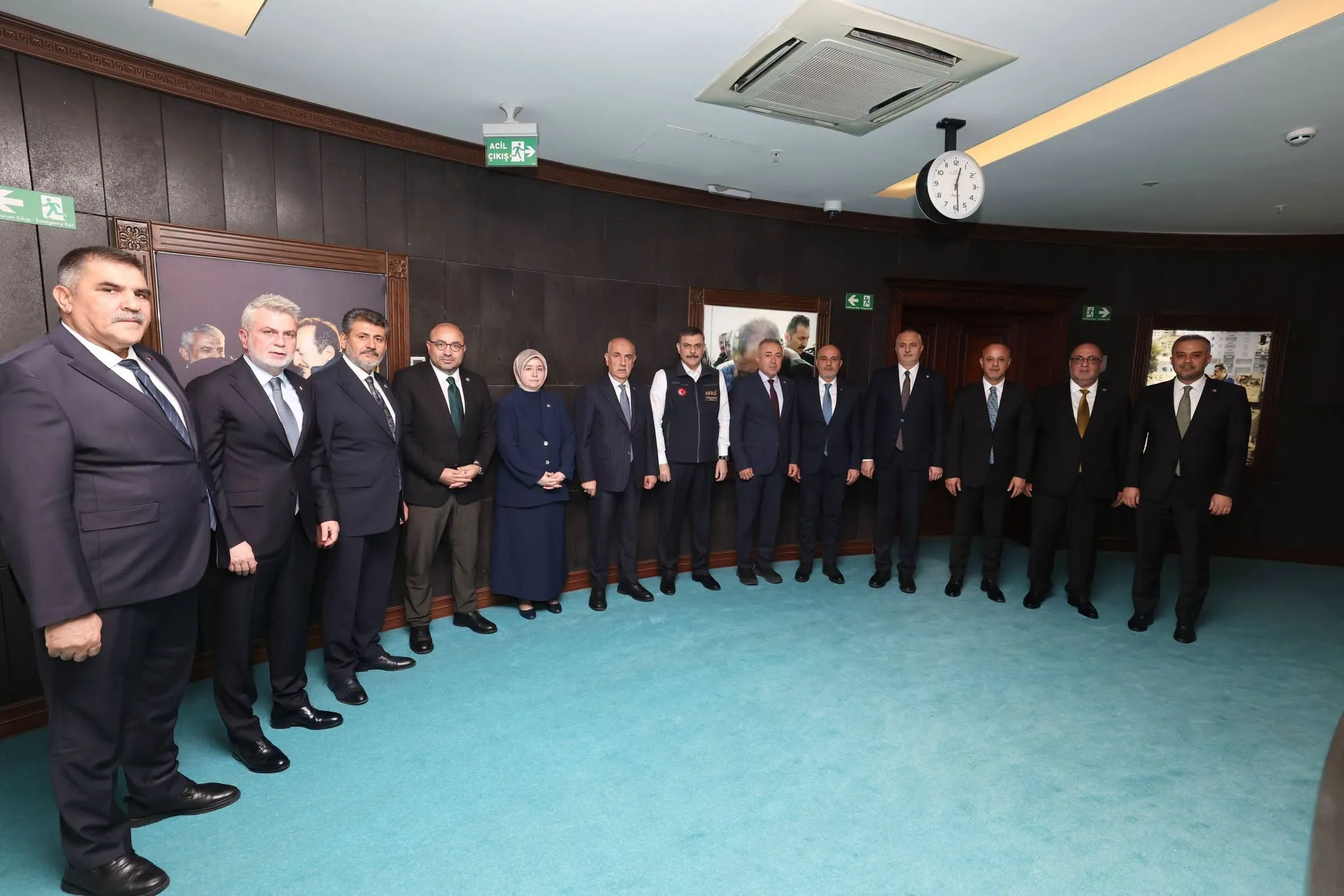 AK Parti Kahramanmaraş heyeti, başkent Ankara’da İçişleri Bakanı Mustafa Çiftçiyi