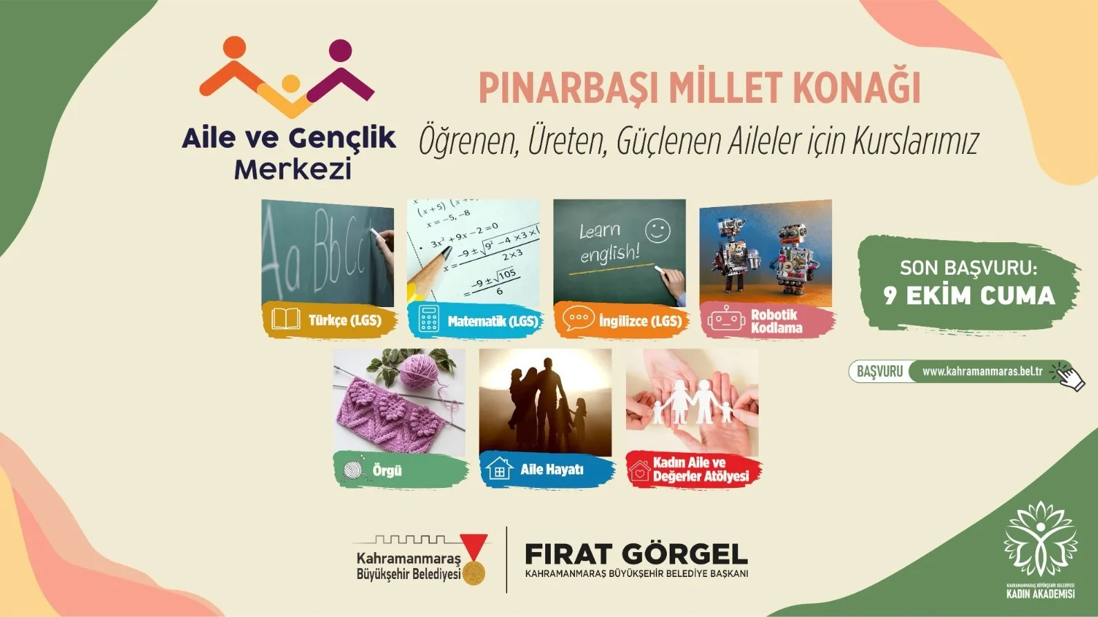 Pınarbaşı Millet Konağı’nda Ücretsiz Eğitim Dönemi Başlıyor!