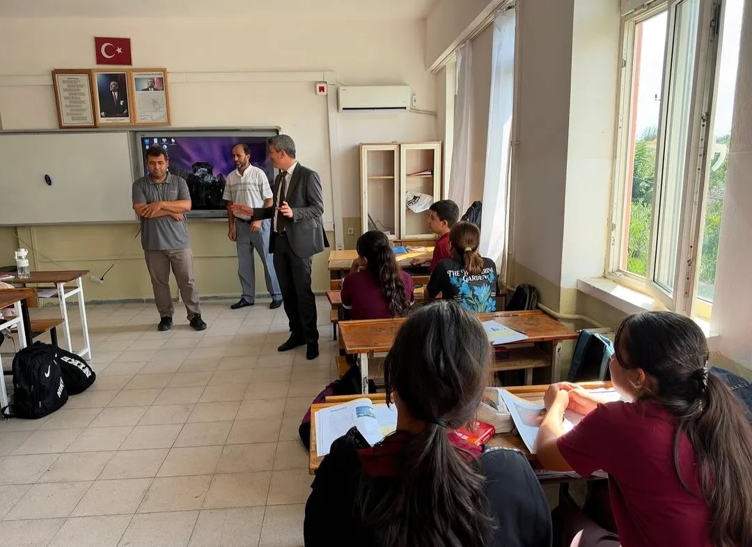 Andırın i̇lçe milli eğitim müdürü türkmen yeşilova’da!