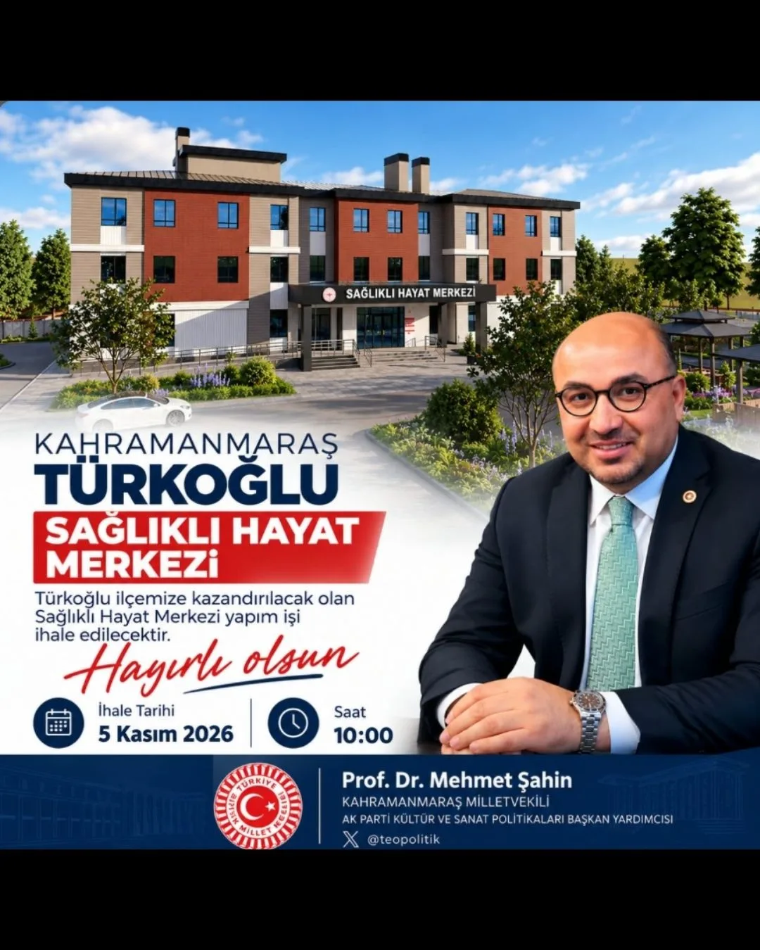 Andırınlı şahin’den kahramanmaraş’a 2 müjde birden!