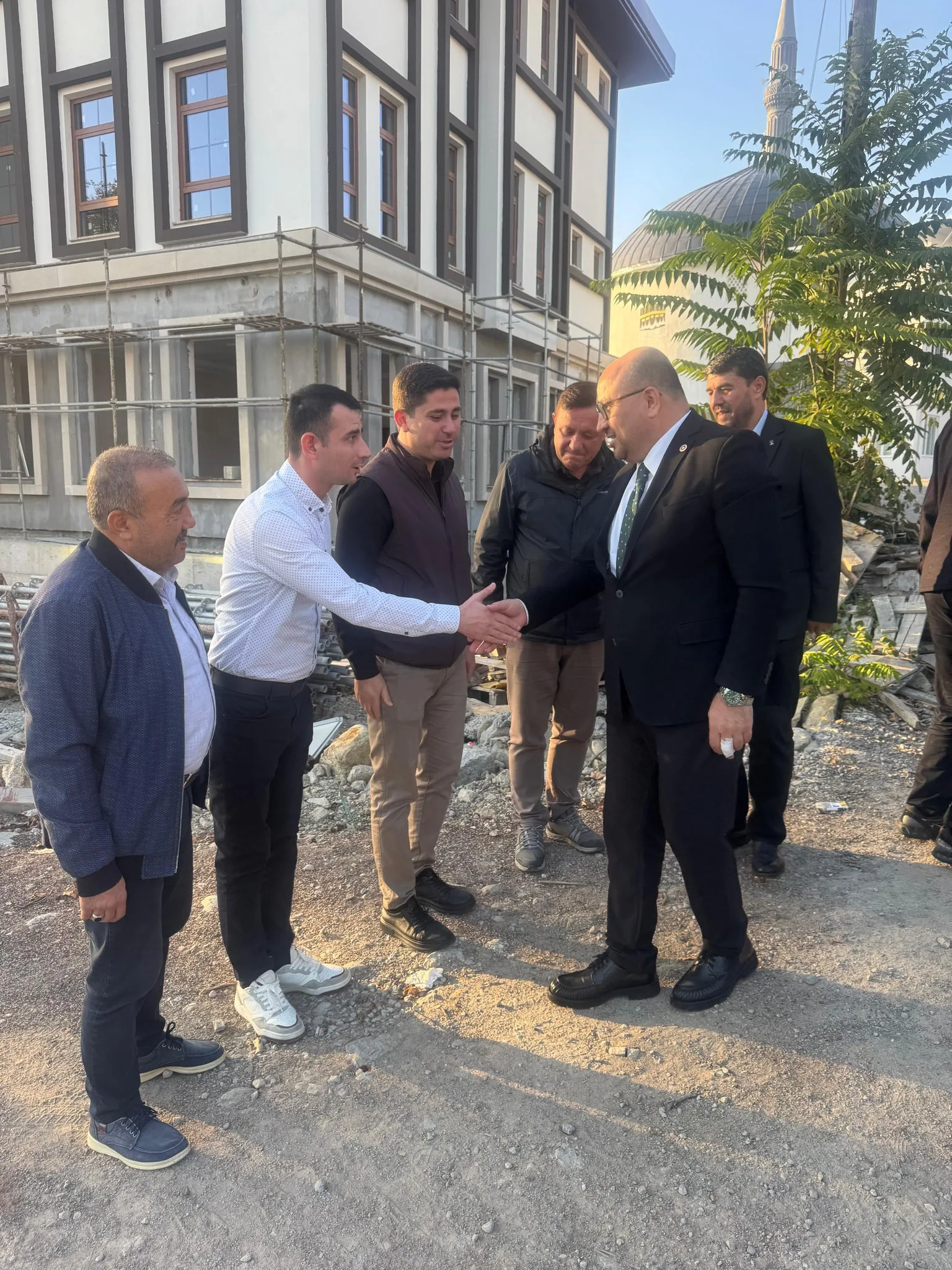 Andırınlı şahin baba ocağında: tek tek i̇nceledi!